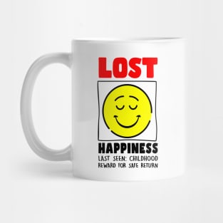 In search of happiness Mug